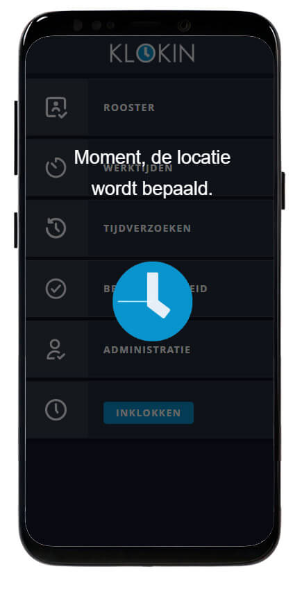 Mobiel inklokken met de Klokin App